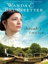 Sarah's Choice (eBook): Brides of Lehigh Canal Series, Book 3